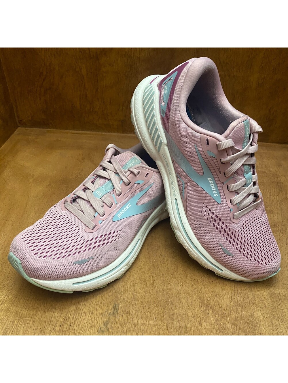 Brooks Adrenaline GTS 23 Running Shoes Women Sz 7.5 Pink 1203811B667 *No Insoles - Picture 14 of 15